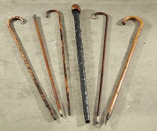 Group of Various Canes