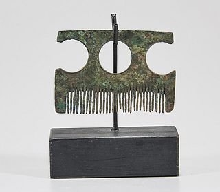 Viking-Era Bronze Comb 