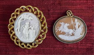 Two Carved Cameos
