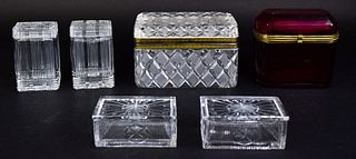 6 Crystal Boxes