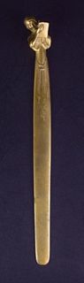 Alexandre Clerget French Bronze Letter Opener