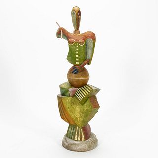 KIMO MINTON "STANDING FIGURE WITH SPEAR", 1993