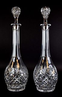 Pair of Crystal Decanters
