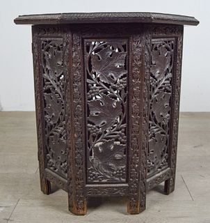 Anglo Indian Octagonal Side Table