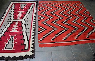 2 Native American Rugs or Blankets.