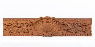 WELL CARVED BAROQUE STYLE ARCHITECTURAL PANEL