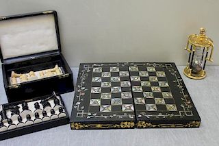 ASPREY Staunton Chess Set & Other Games