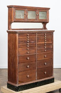 EARLY 20TH CENTURY AMERICAN DENTAL CABINET