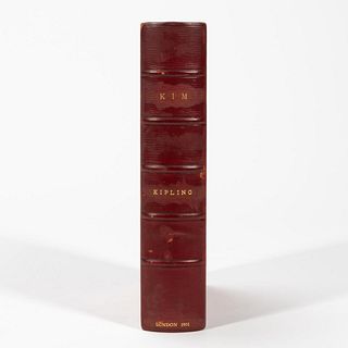FIRST EDITION, RUDYARD KIPLING KIM SLIPCASE, 1901