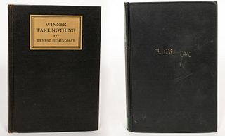TWO ERNEST HEMINGWAY FIRST EDITION BOOKS