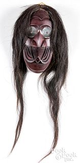 Iroquois Indian Whistler false face mask