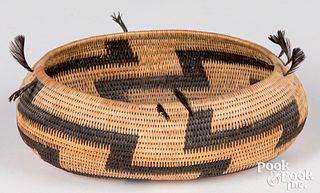 Pomo Indian oval gift basket