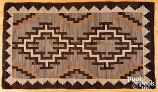 Navajo Indian Two Grey Hills regional rug