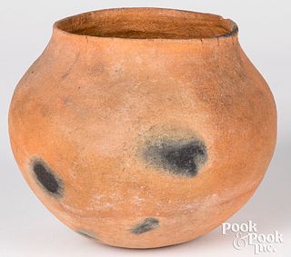 Early Isleta Pueblo Indian pottery vessel