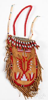 Native American Indian beaded bag