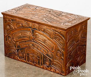 Richard Dicks, Indian Copper clad storage chest