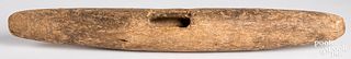 Unusual primitive balsa wood utensil