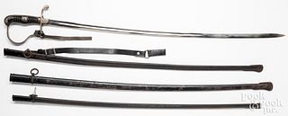 German "P" guard sword and scabbard