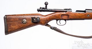 German Brunn Mauser model K98 bolt action rifle