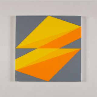 BRIAN ZINK, Composition in 2037 Yellow, 2465 Yellow, 2016 Yellow and 3001 Gray