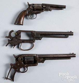 Three relic Civil War guns