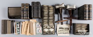 Large group of Keystone World War I stereoviews