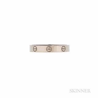 Cartier 18kt White Gold "Love" Ring