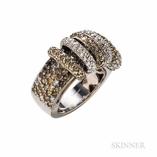 Sifani 18kt Gold Diamond and Colored Stone Ring