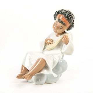 An Angel's Tune 01006490 - Lladro Porcelain Figure
