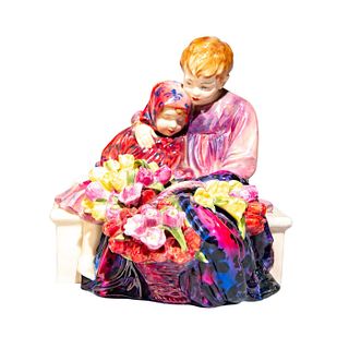 The Flower Seller's Children HN1342 - Royal Doulton Figurine