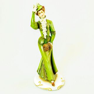 Capodimonte IPA Italian Porcelain Lady Figurine