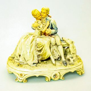 Borsato Porcelain Figurine Grouping Lovers