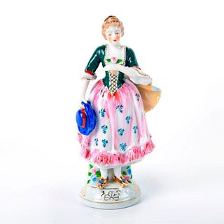 Vintage Occupied Japan Figurine, Colonial Woman