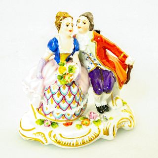 Vintage Royal Vienna Figurine Grouping, Courting Couple