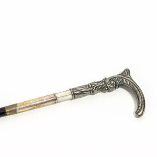 Presentation Sterling Mother of Pearl Cane