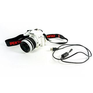 Pentax K-x Digital SLR Camera, White