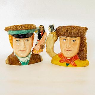 2 Royal Doulton Character Jugs, Lewis D7235 and Clark D7234