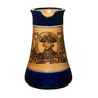 Royal Doulton Vice Admiral Lord Nelson Presentation Pitcher in Stoneware