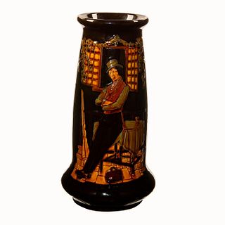 Royal Doulton Kingsware Vase, Alfred Jingle