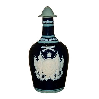 Copeland Spode Buchanan Whisky Flask With Lid
