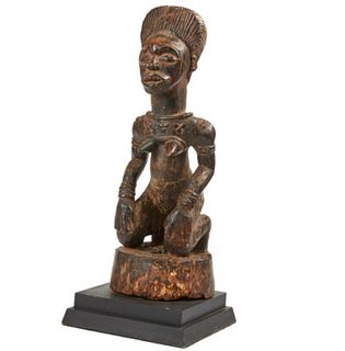 Large BaKongo Maternity Figure, Early 20th Century,