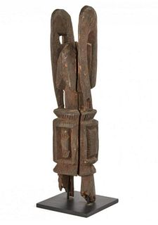 Igbo Standing Ikenga Community Figure, Early 20th