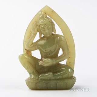 Jade Carving of Buddha