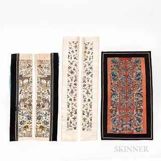 Group of Embroidered Sleeve Bands
