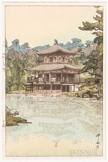 Hiroshi Yoshida (1876-1950), Kinkaku Pavilion