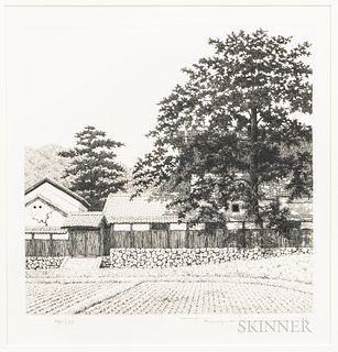 Tanaka Ryohei (1933-2019), House with a Big Tree