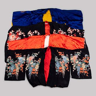 Four Silk Kimono