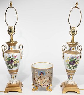 Frederick Cooper Porcelain Table Lamps