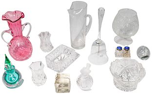 Lalique, Waterford, Orrefors Crystal and Glass Assortment