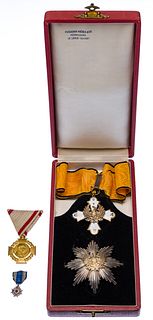 Greek Order of the Phoenix Grand Cross Set in Original Case